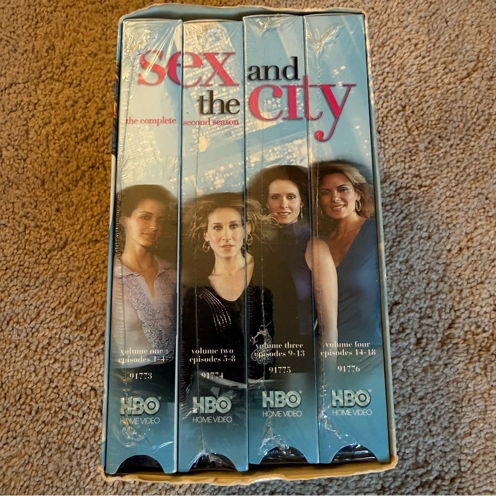 Sex and the City Complete Second Season VHS Set